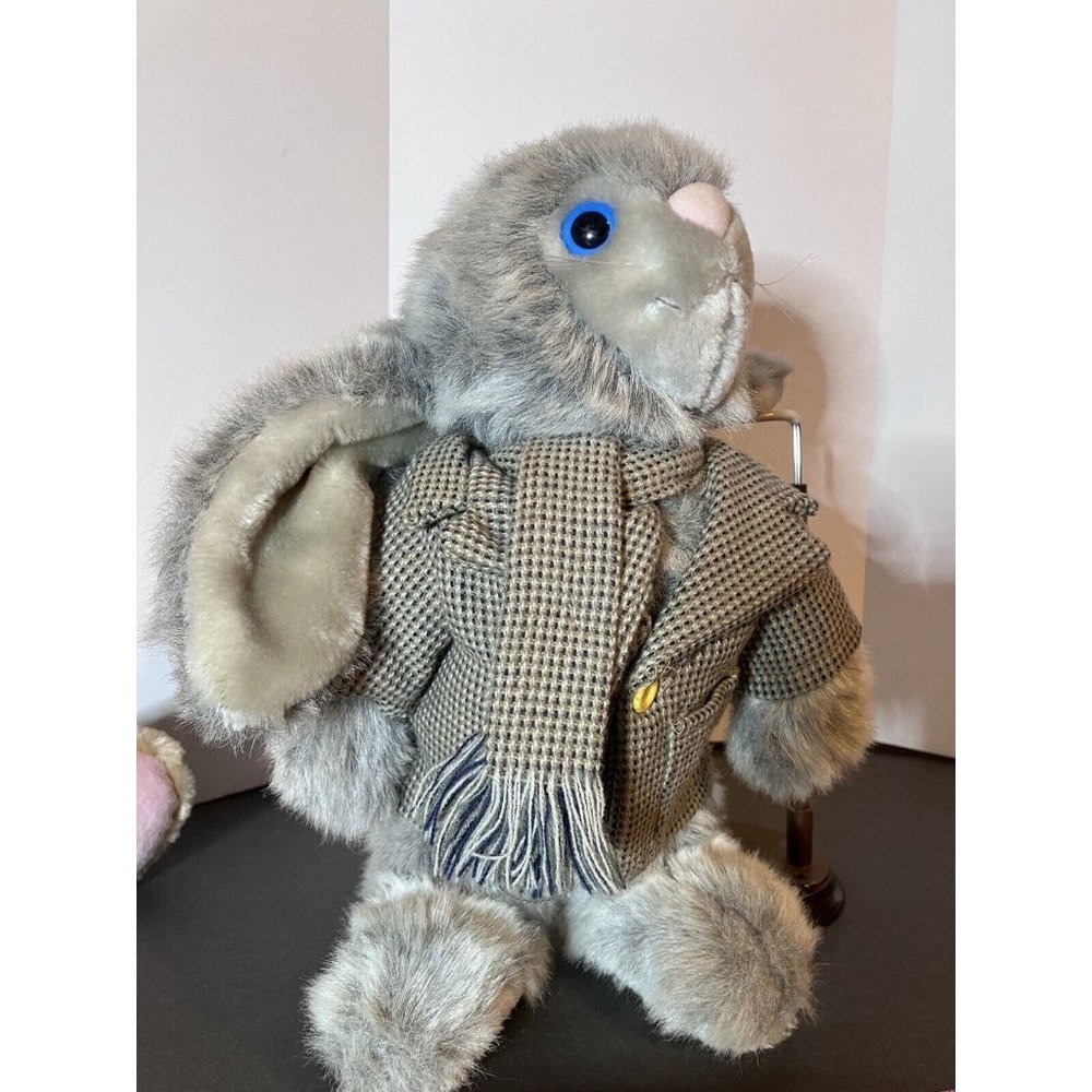 Hares Snuggle Bunny Plush Vintage 1983 North American Bear Co 12" Stuffed Animal - Picture 9 of 15